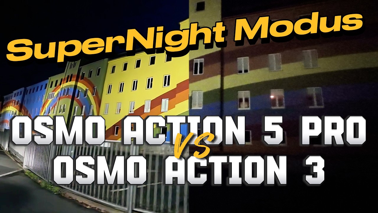 Lohnt sich der Umstieg wirklich?/JA!!!/Super Night Modus Osmo Action 5Pro gegen Action 3