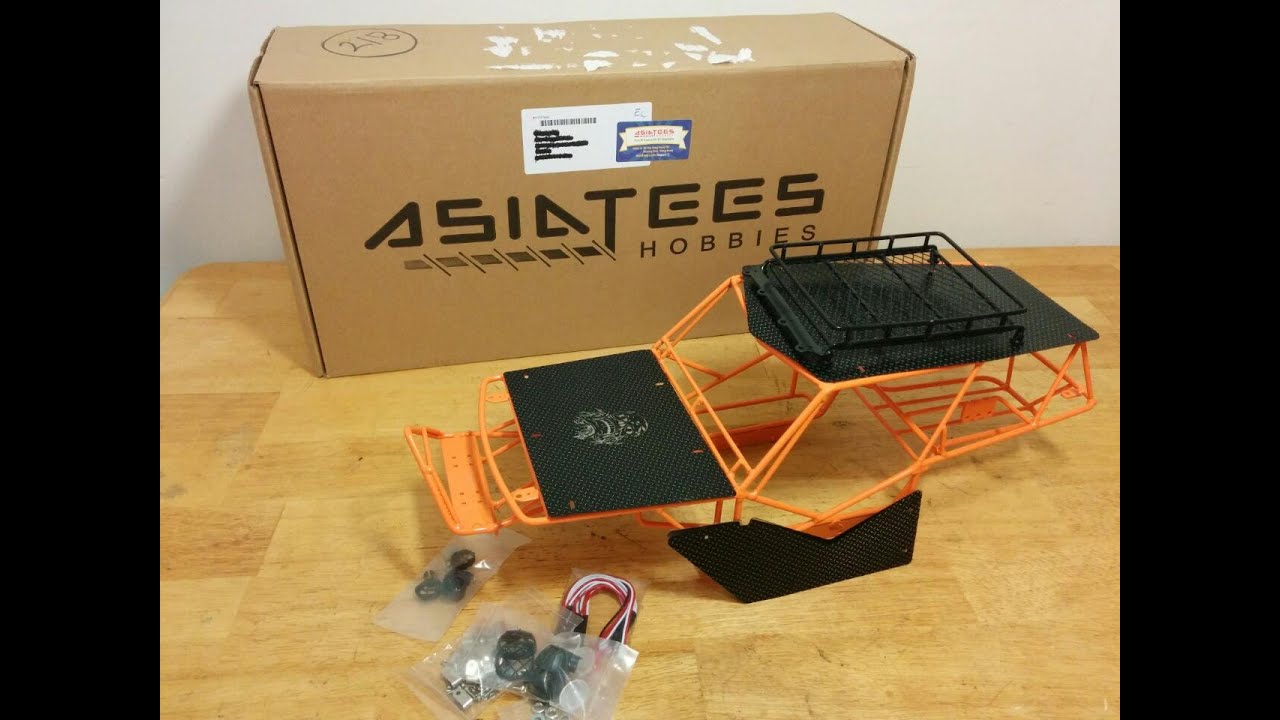 Asiatees Topcad Steel Cage for my Axial Wraith
