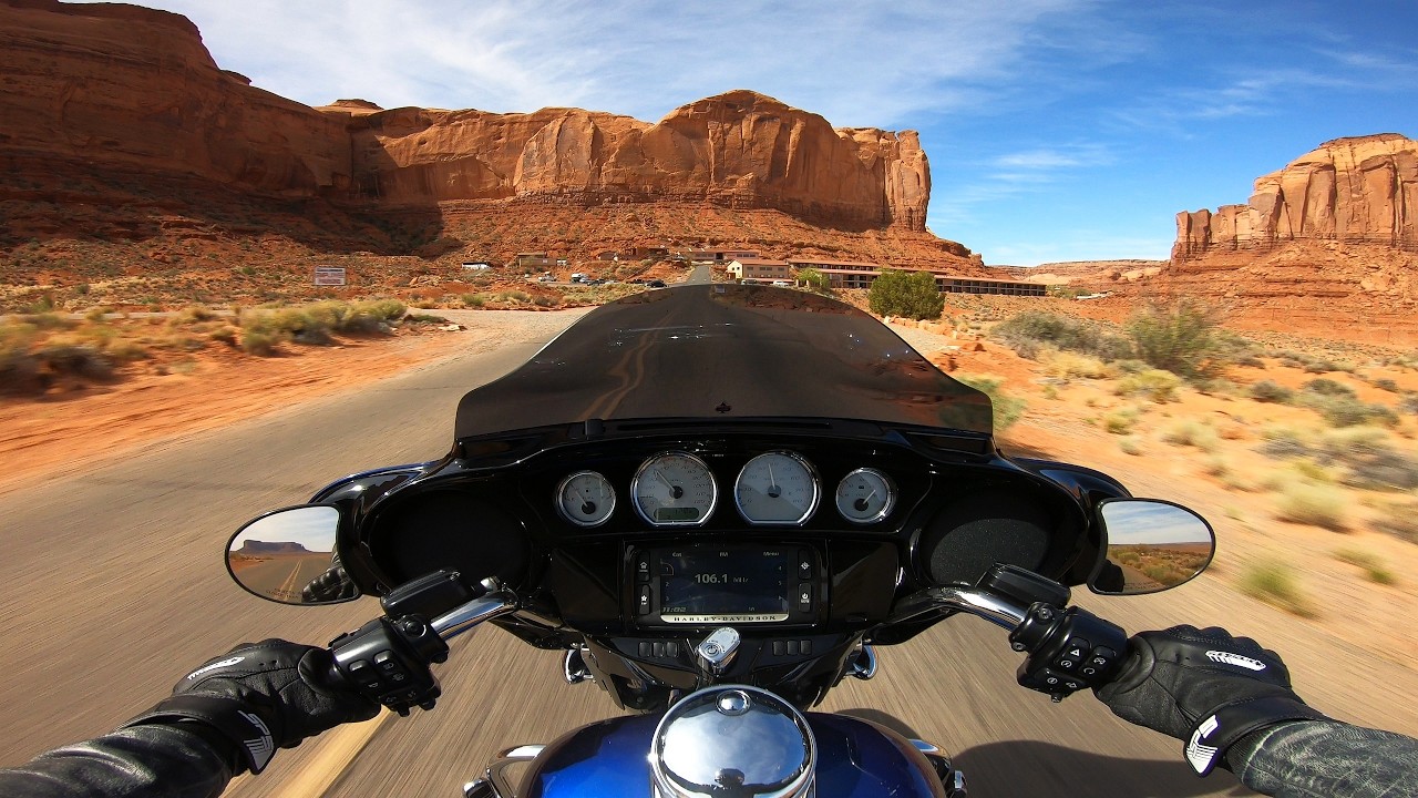 Harley Davidson Street Glide | Goulding's Lodge | Monument Valley | The View Hotel | MotoVlog 2025