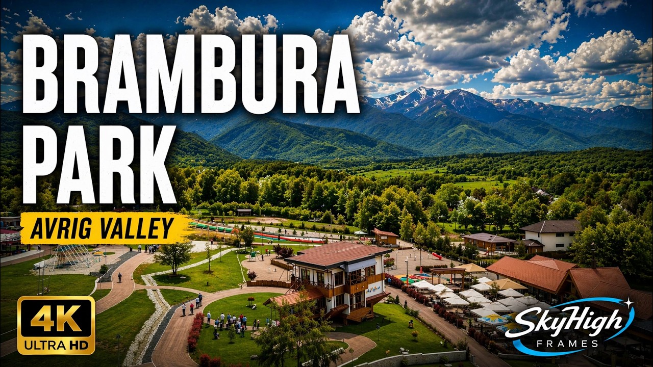 Brambura Park in 4K | Breathtaking Drone Tour of Romania's Mountain Sanctuary