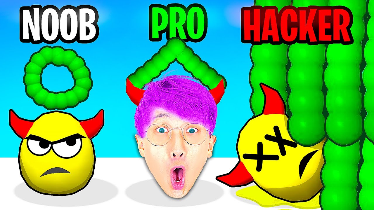 NOOB vs PRO vs HACKER в игре-приложении DRAW TO SMASH!? (ВСЕ УРОВНИ!)