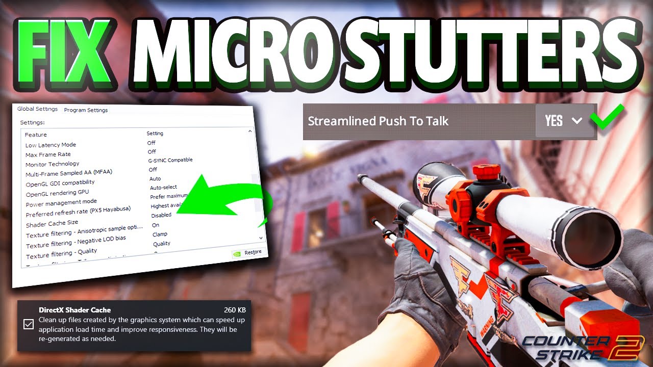 HOW to FIX MICRO STUTTERS in CS2 (3 FIXES)