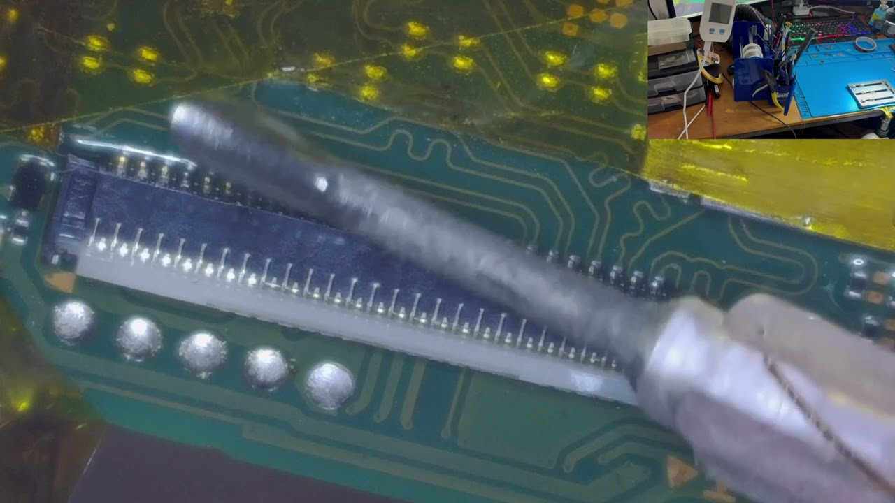 Reparacion Nintendo Switch, No muestra imgen, conector FPC dañado y un extra