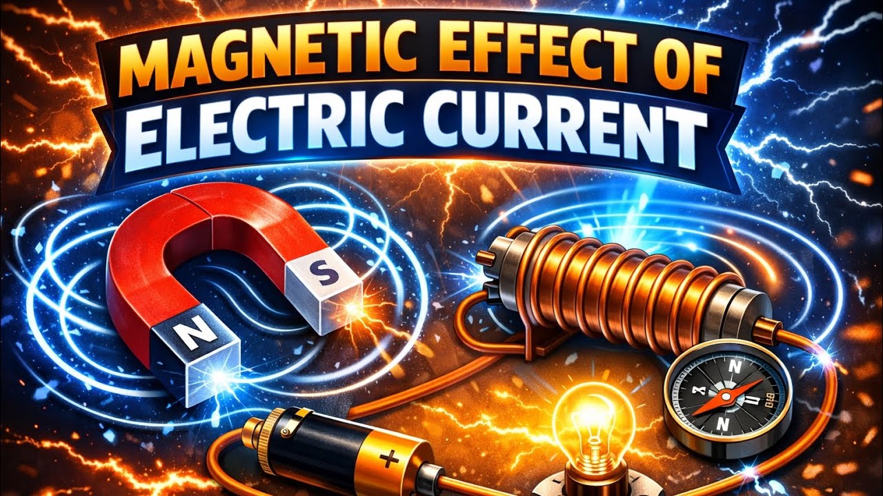Magnetic effects of electric current part 2 -by warrior's mam🥷🥷