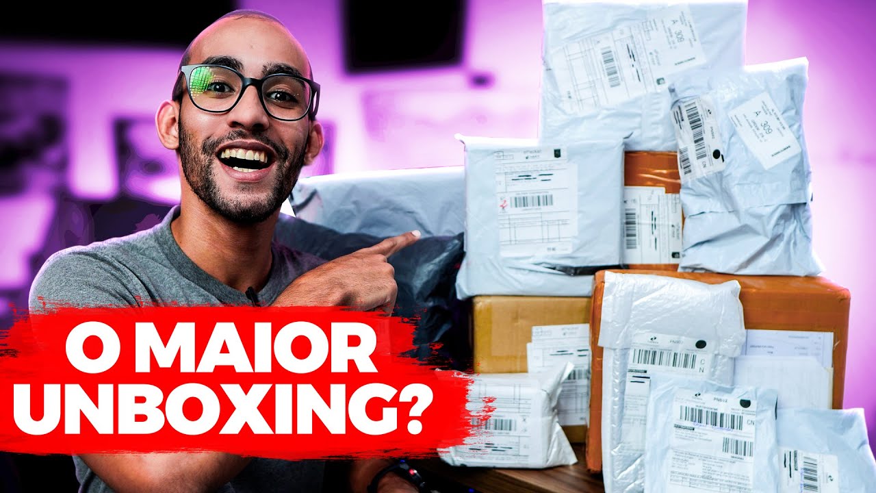 MEGA UNBOXING DE IMPORTADOS #66 (O FILME) - TALVEZ O MAIOR UNBOXING DESSE CANAL! MUITO PRODUTO TOP!