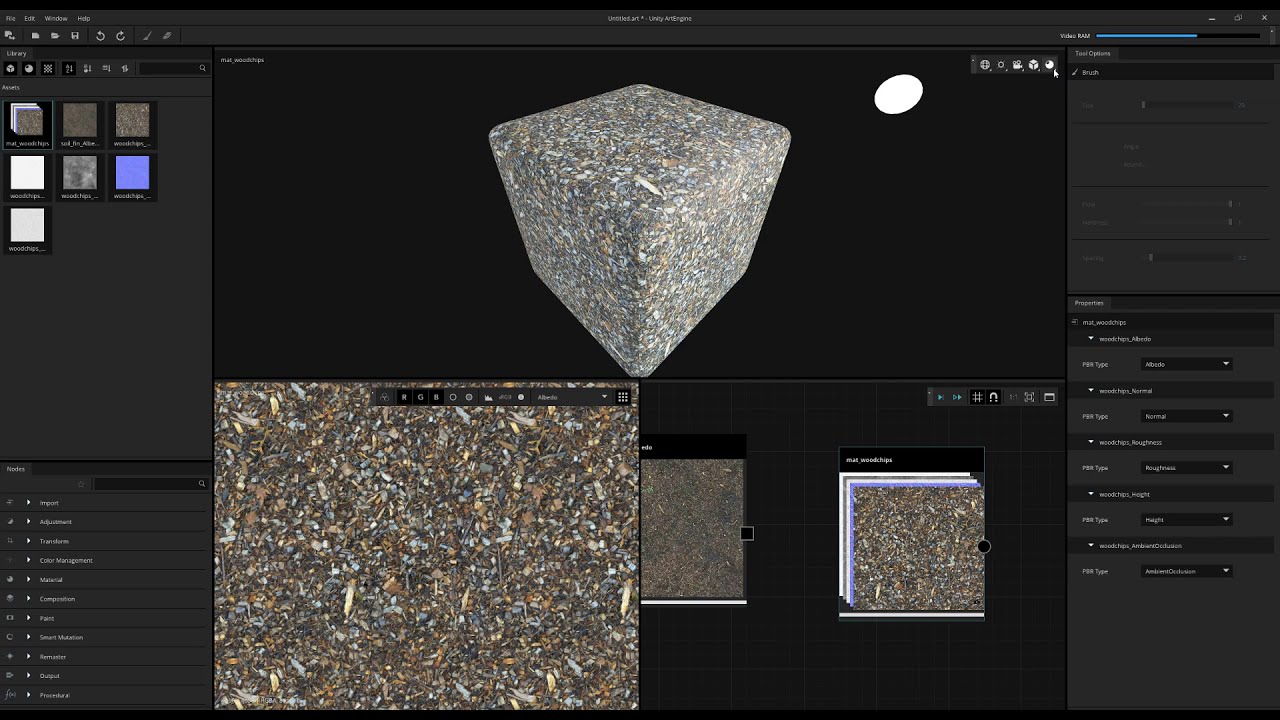 Unity ArtEngine - Overview 1/4 - UI