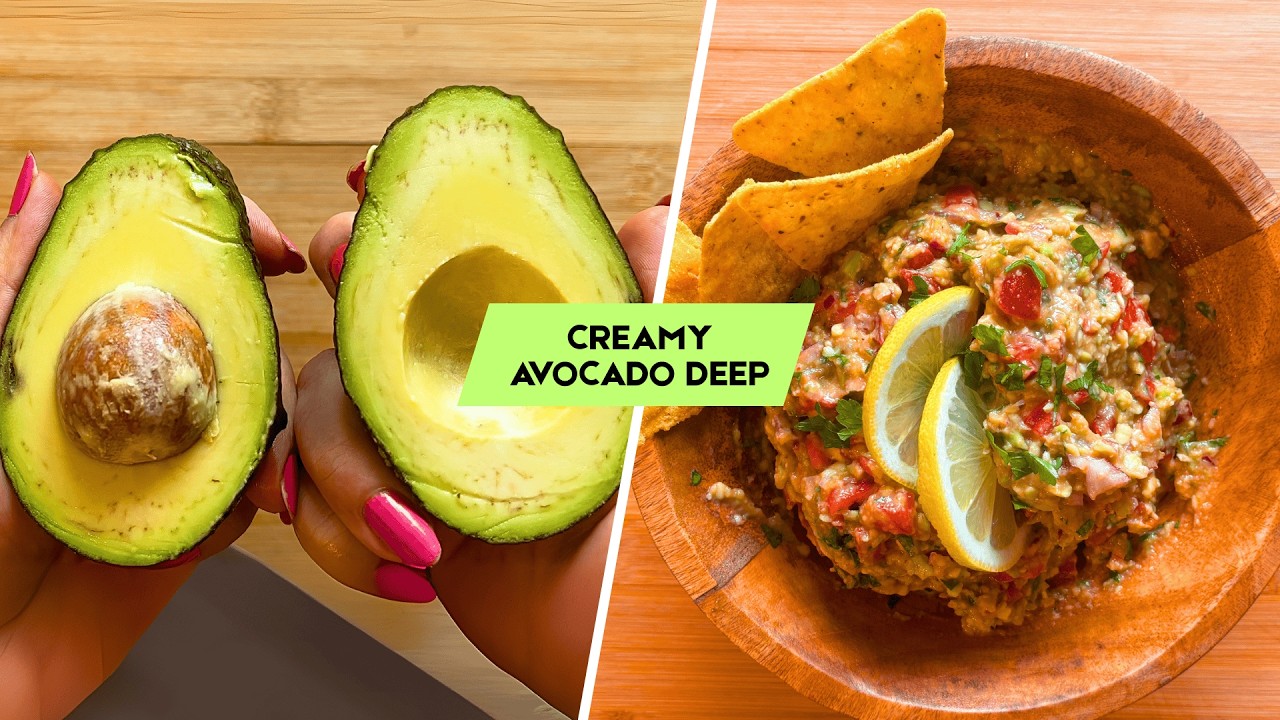 2‑Minute Creamy Avocado Dip Recipe – Simple, Healthy & Extra Creamy!