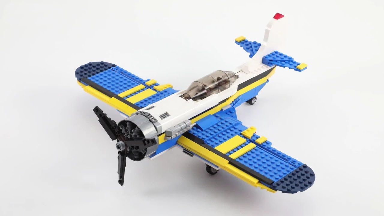 Lego Creator 31011 Aviation Adventures Propeller Airplane - MengBrick Build