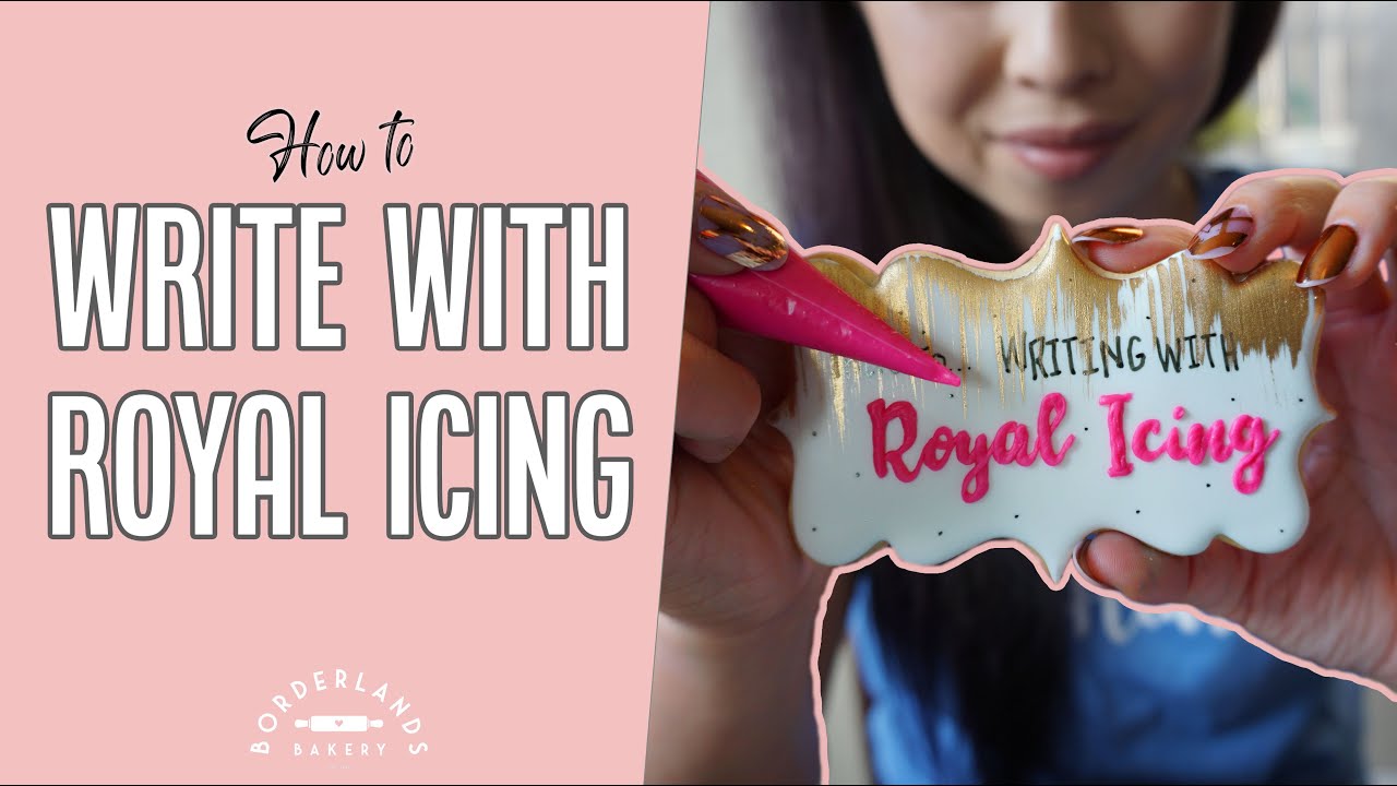 How to Write with Royal Icing - Intro Class