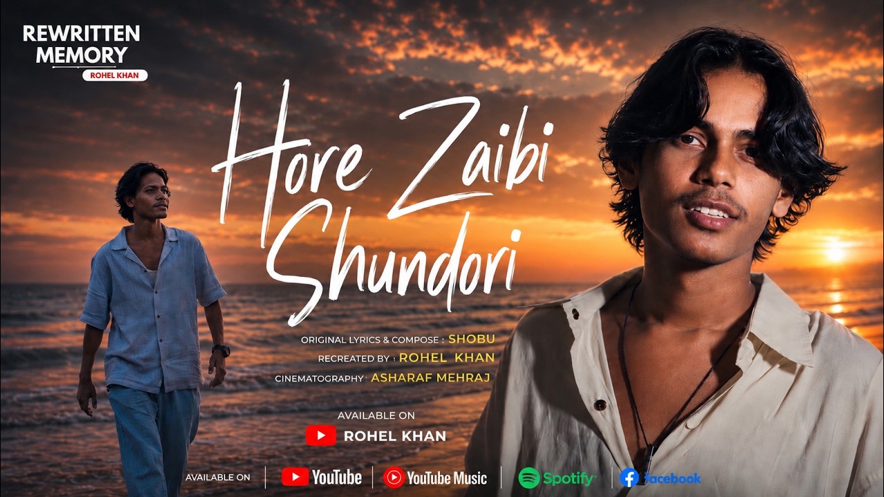 Rohel Khan - Hore Zaibi Shundori (From &ldquo;Rewritten Memory&rdquo; EP) | Official Music Video
