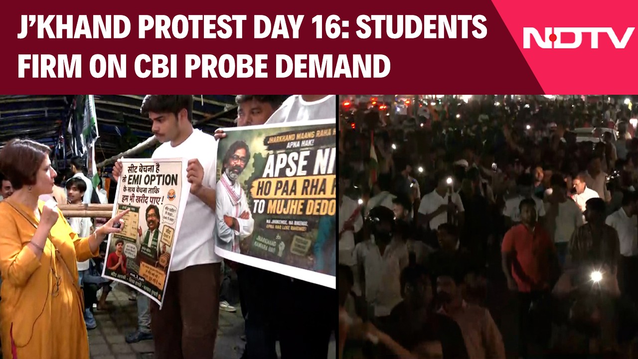 Jharkhand Protest Day 16: No Breakthrough In Talks, Students Firm On CBI Probe Demand