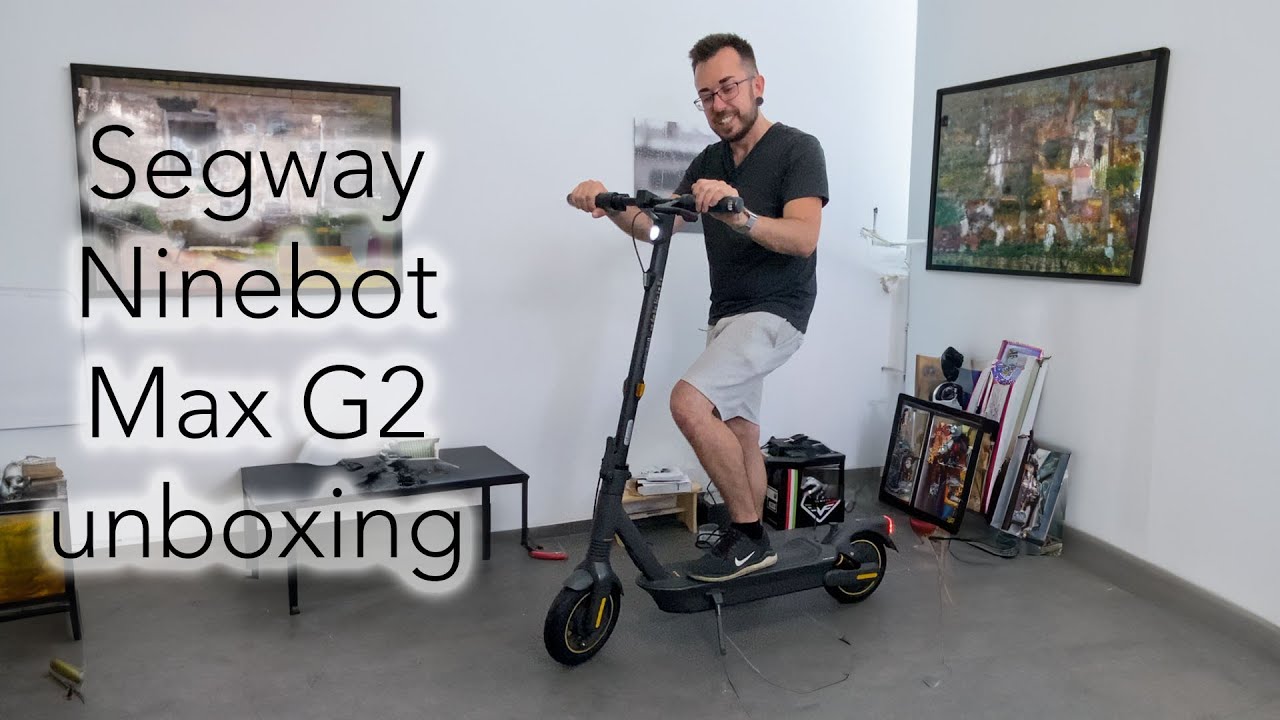 Ninebot G2 Max - chybí jí snad něco? 😲 Unboxing 📦