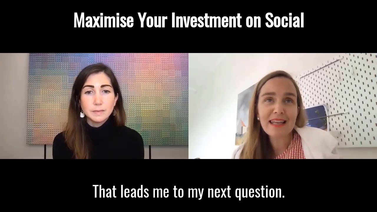Maximise Your Investment on Social