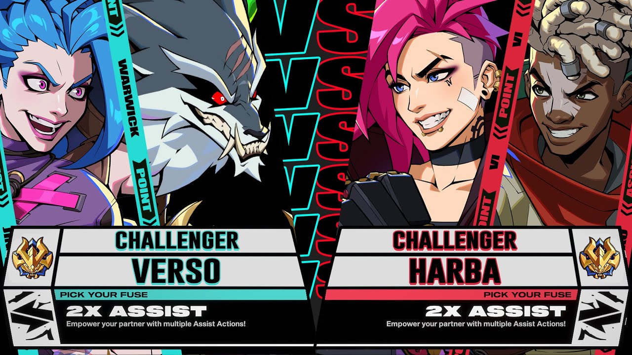 Verso (Warwick / Jinx) vs Harba (VI / Ekko) - 2XKO