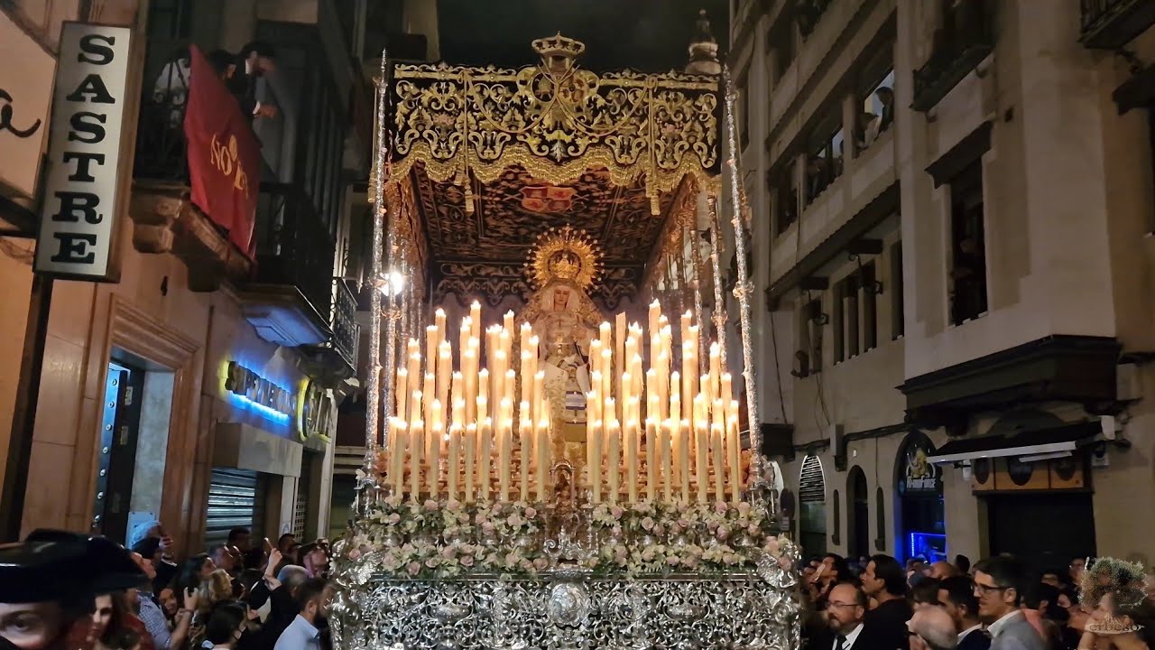 La Virgen de las Lágrimas de la Exaltación por la Cuesta del Rosario
