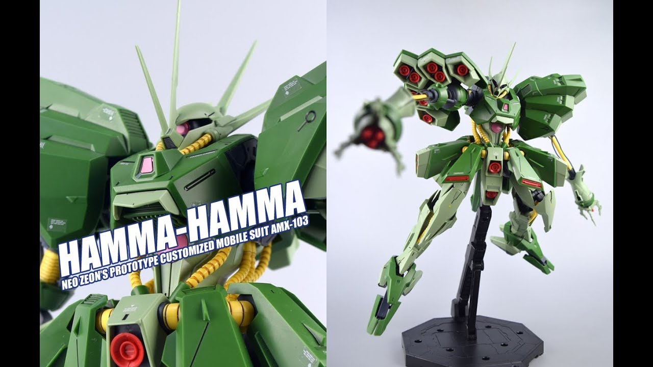 【评头论足】 BANDAI 万代 RE HAMMA-HAMMA 悍马-悍马 高达模型 GUNPLA REVIEW