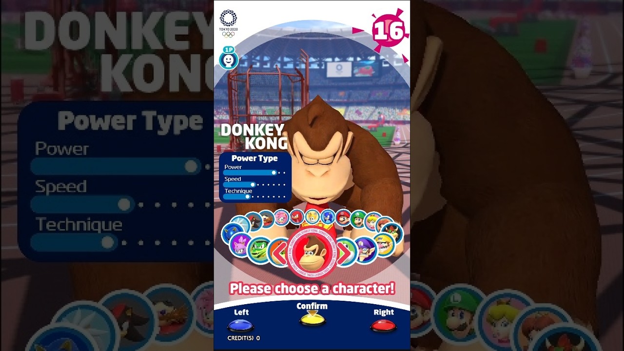 Mario & Sonic at The Olympic Games Tokyo 2020 (2019) - Donkey Kong - (TeknoParrot / RTX GPU)