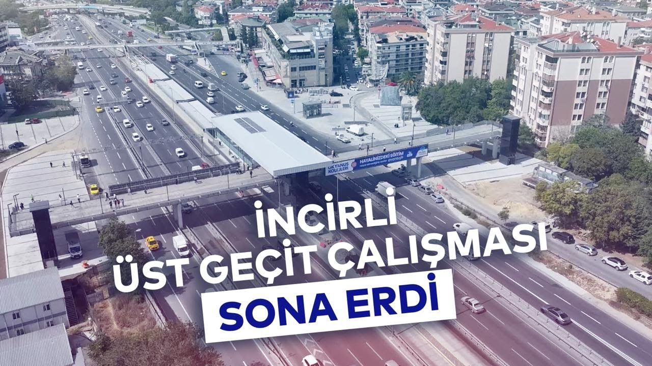 İNCİRLİ ÜST GEÇİT ÇALIŞMASI SONA ERDİ