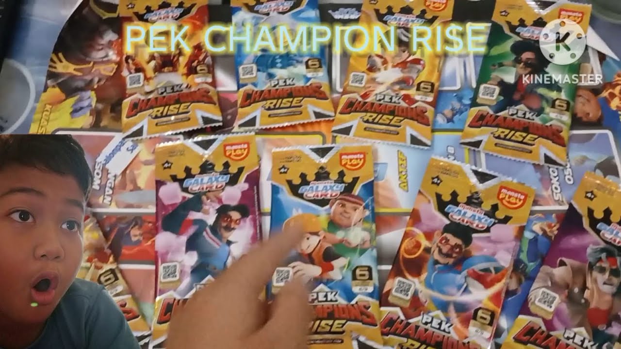MONSTA GALAXY CARD PEK CHAMPIONS RISE | M.FAHRAY