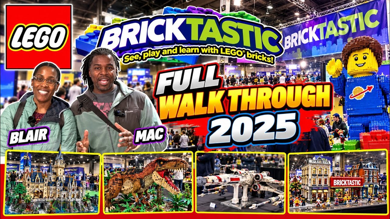 Bricktastic: The UK's LARGEST LEGO Show-  Full Walk Through!