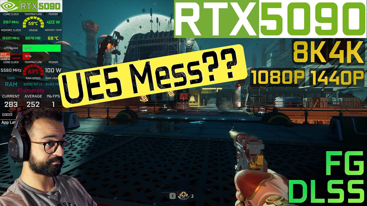 Очередной мусор на Unreal Engine 5? The Outer Worlds 2 - RTX 5090