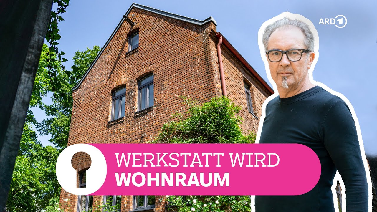 Industrieller Charme neu interpretiert: Alte Werkstatt wird zur Loft-Wohnung | ARD Room Tour