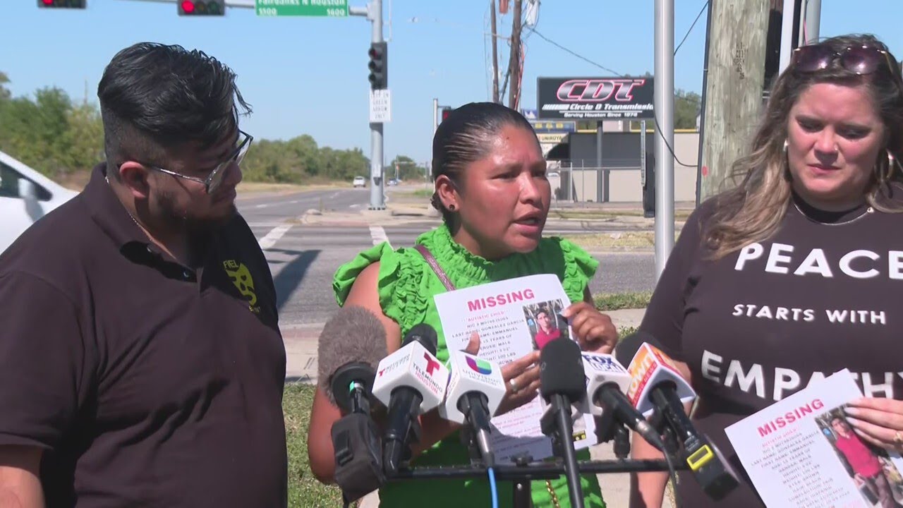 FULL: Mother of missing Emmanuel Gonzalez Garcia pleads for help finding him in Houston