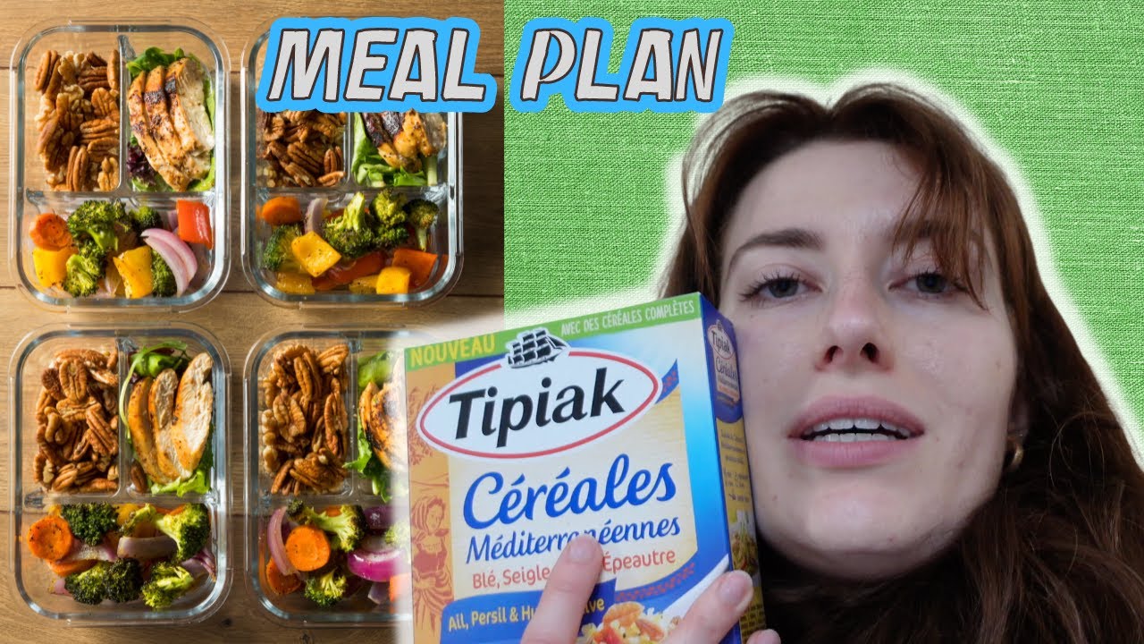 Meal prep pour la semaine ULTRA RAPIDE !! (étudiants, boulot, musculation)