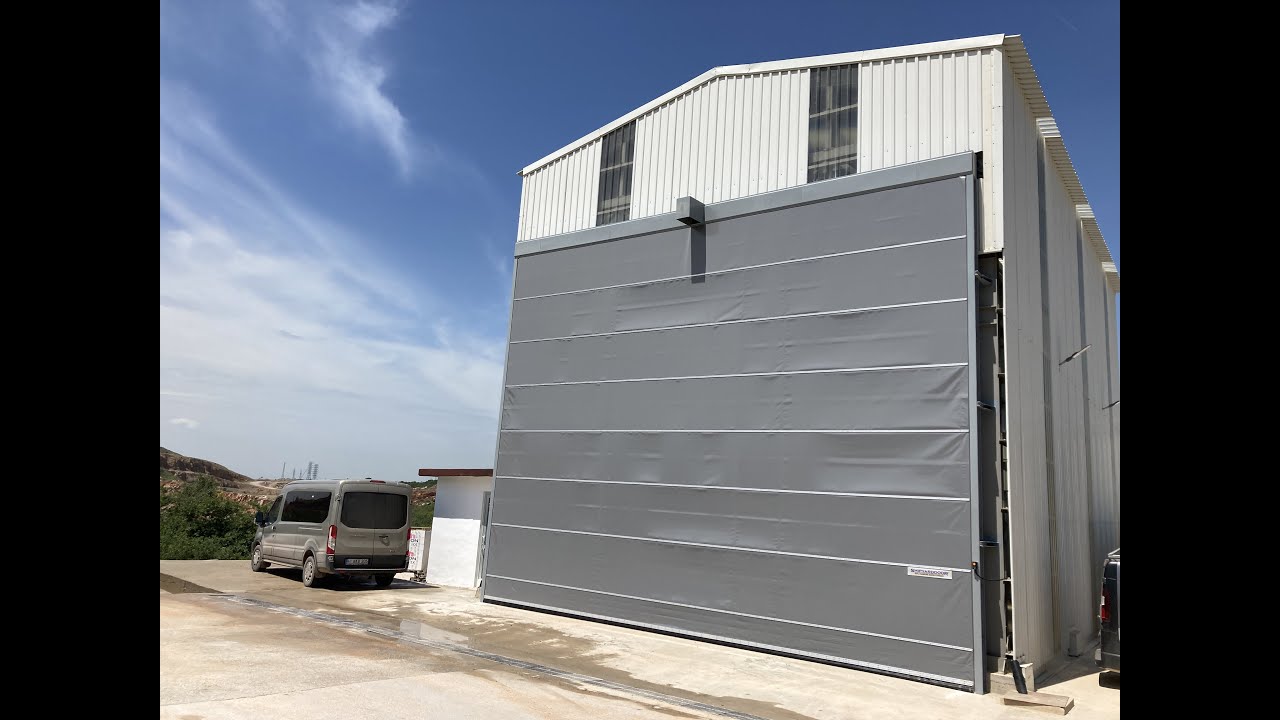 Aluflex LTE Mining Hangar Door | SHIPYARDDOOR®