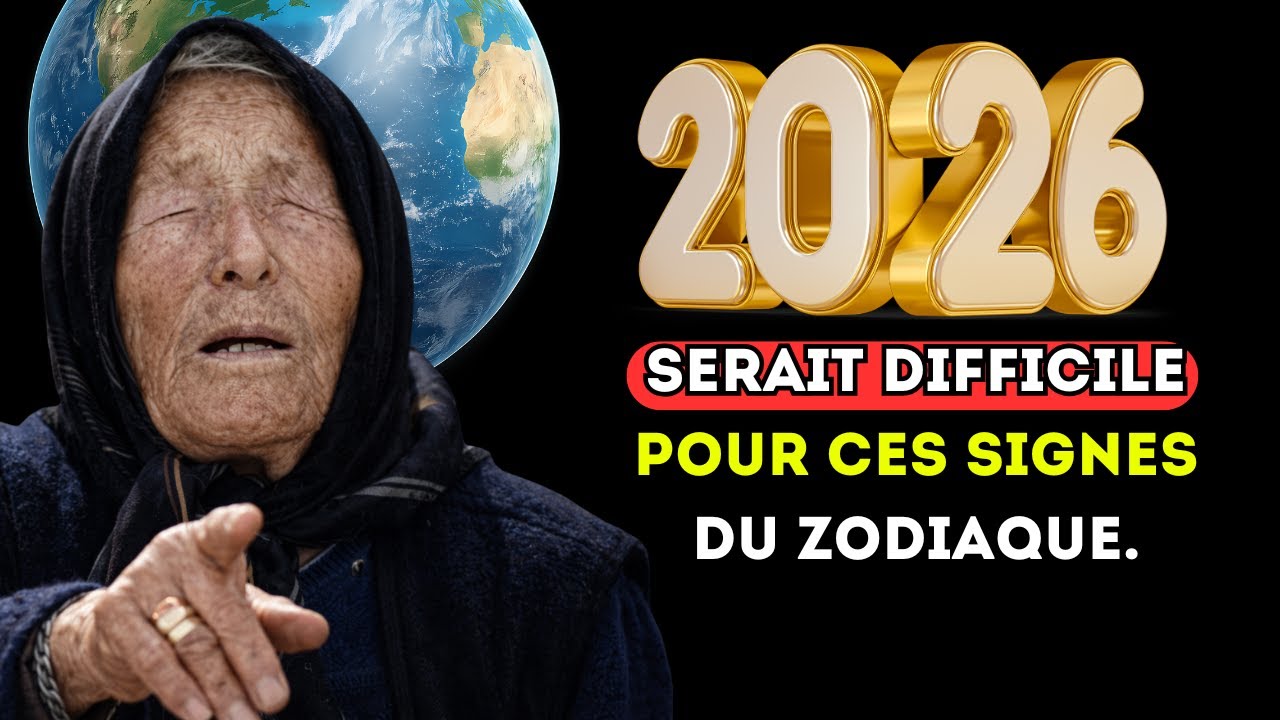 Baba Vanga a prédit que l'année 2026 serait difficile pour ces signes du zodiaque.