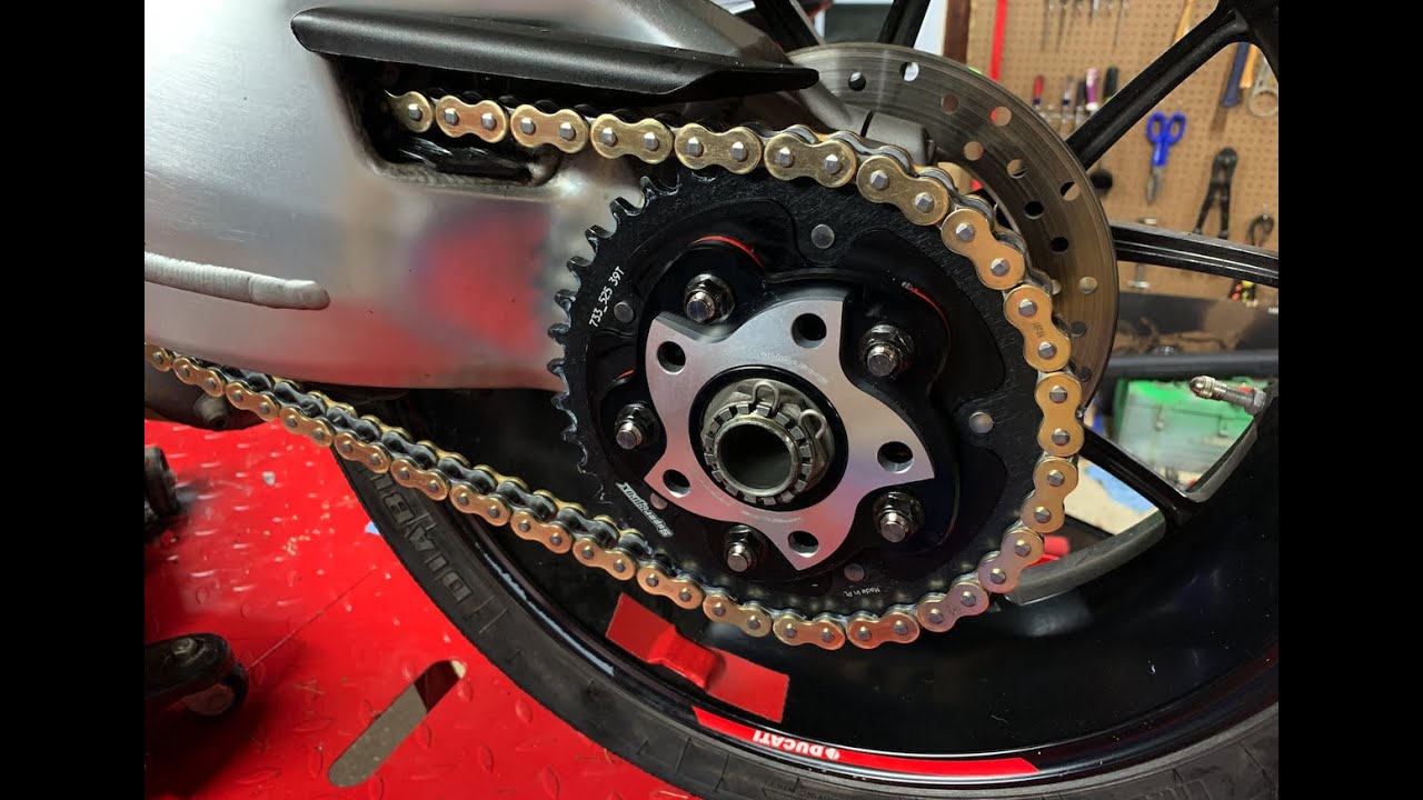 848 trackbike upgrades Part 3: Chain & Sprockets