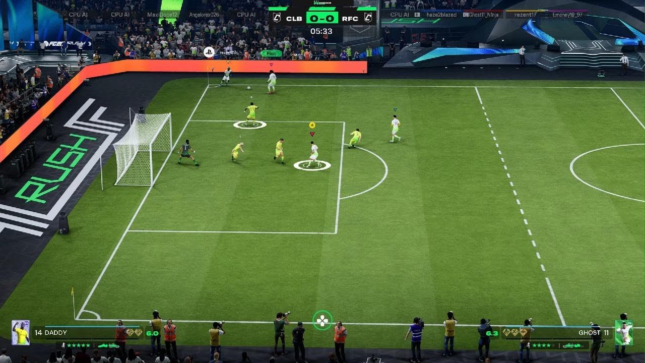 RUSH what a game