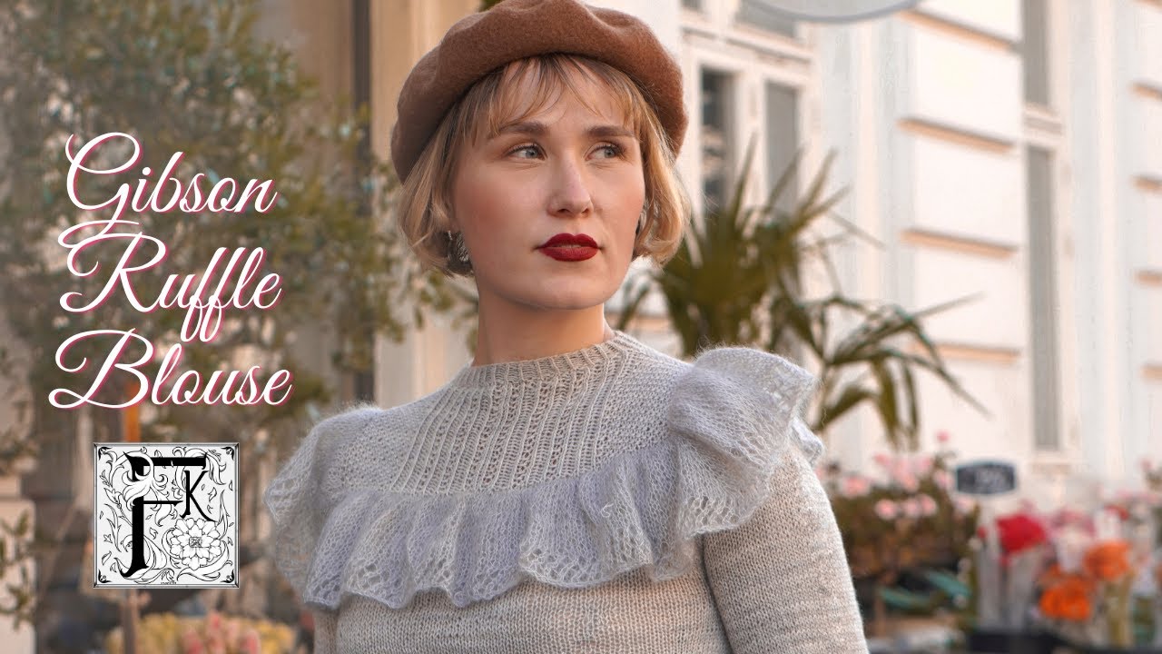 Knitting a Gibson Girl Blouse!