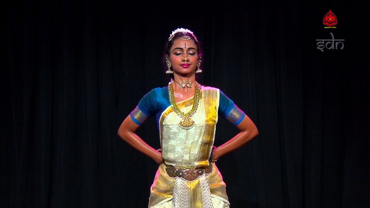 Harinie Jeevitha Solo - Pallava Festival 2021 - Sridevi Nrithyalaya - Bharathanatyam Dance