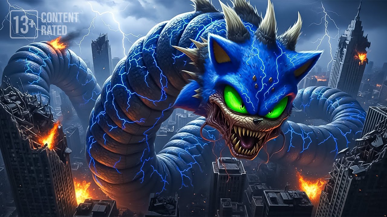 Sonic’s Subway Mutation! | Hero Kong vs Godzilla Underground (13+)
