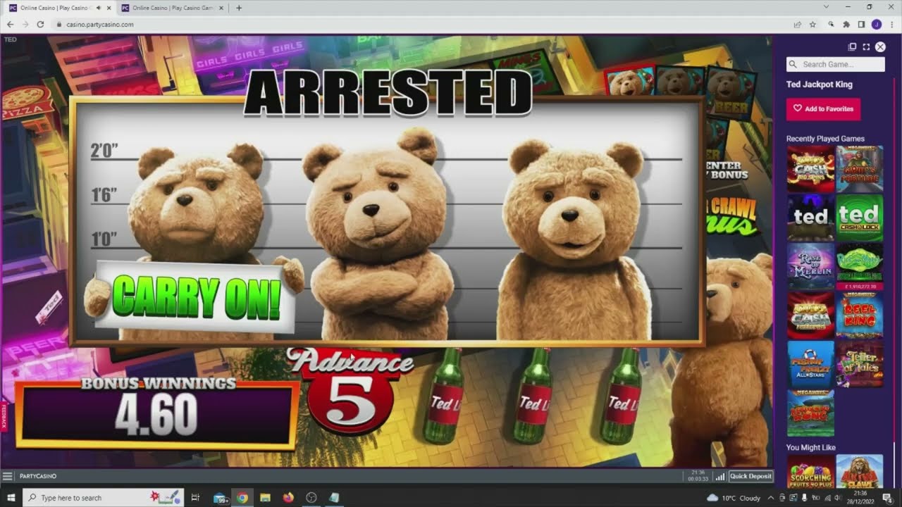 1000x For ONE Bonus?! A Bonus On Every Ted Slot! Online Casino Slots