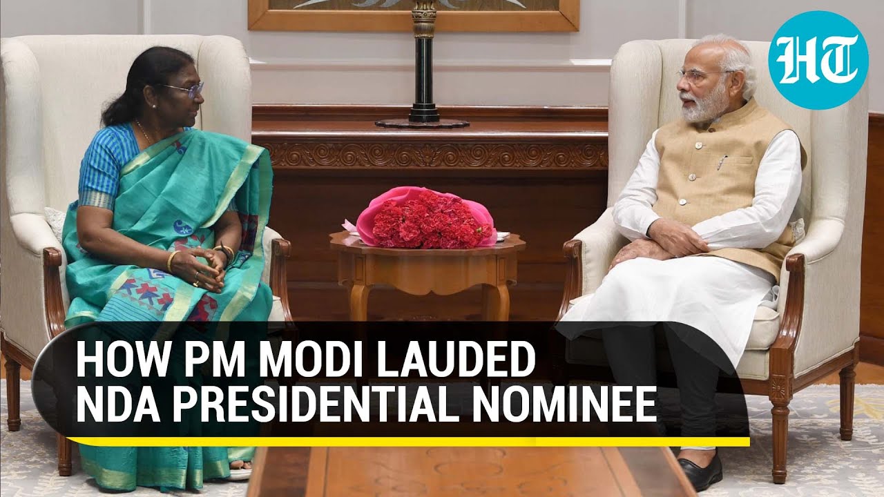 'Her vision is outstanding': PM Modi lauds Droupadi Murmu as she meets the prime minister