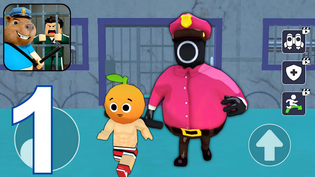 Parkour Challenge Runner Game - Gameplay Walkthrough Part 1 - Prison Escape (Android, iOS)