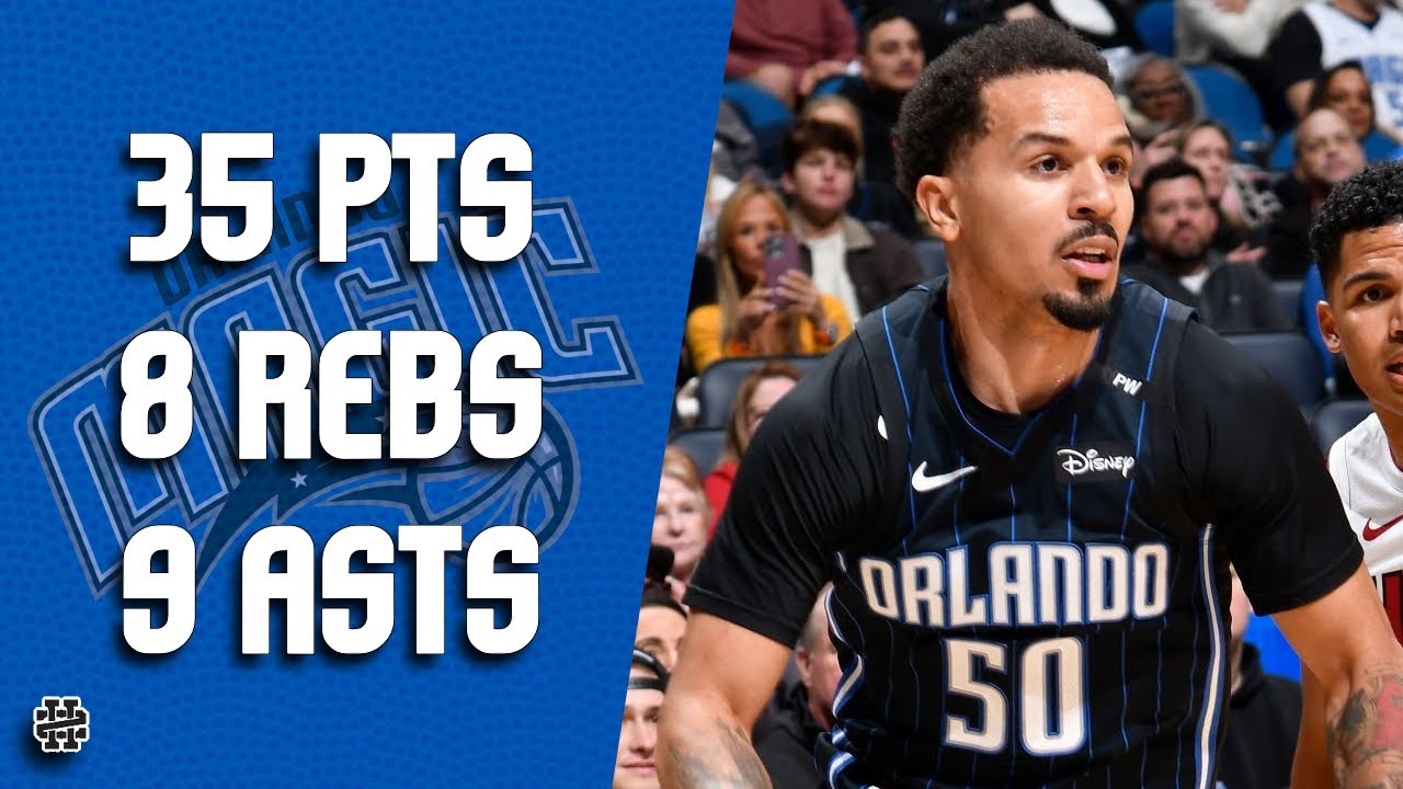 Cole Anthony 35 pts 8 rebs 9 asts vs Heat 24/25 season