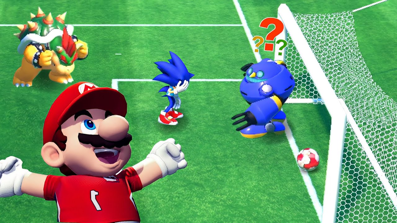 Mario & Sonic at the Olympic Games Tokyo 2020 Football Sonic, Shadow, Jet, Silver