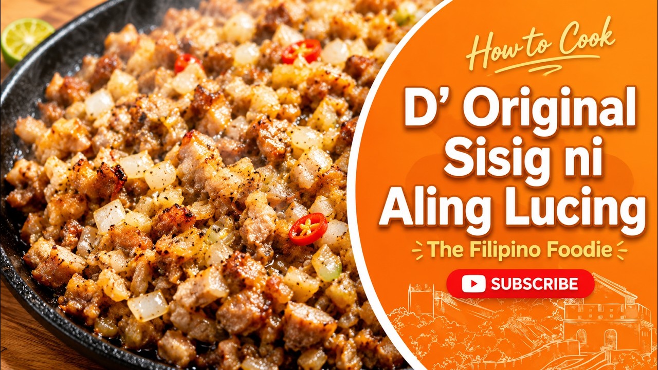 D' Original Sisig ni Aling Lucing | The Filipino Foodie