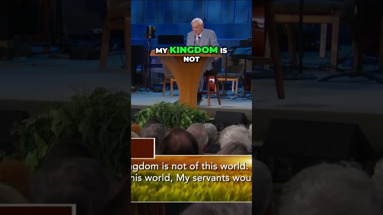Do you believe Christ's Kingdom is NOT of this WORLD? 🤔 😇 #shorts #jesus