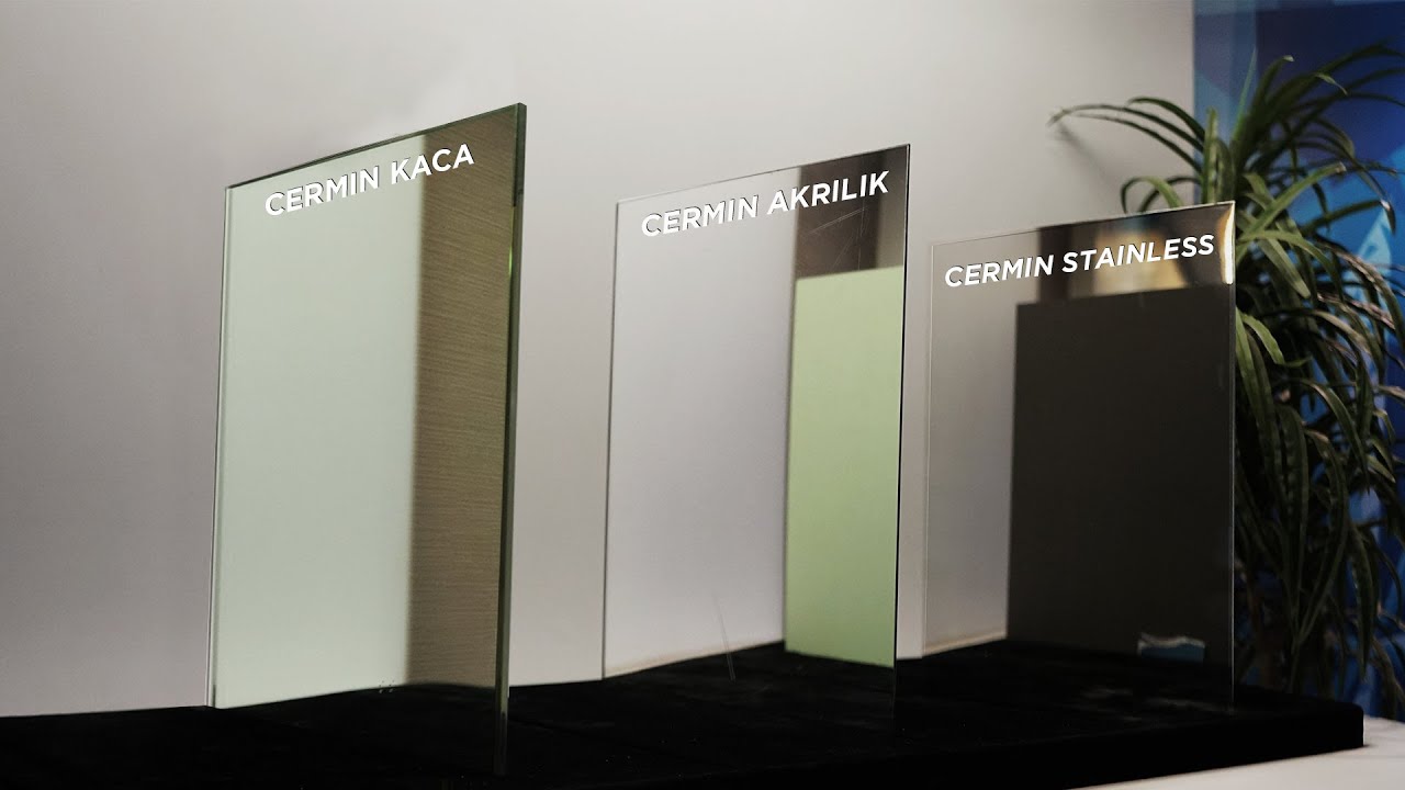 CERMIN KACA vs CERMIN AKRILIK  vs CERMIN STAINLESS