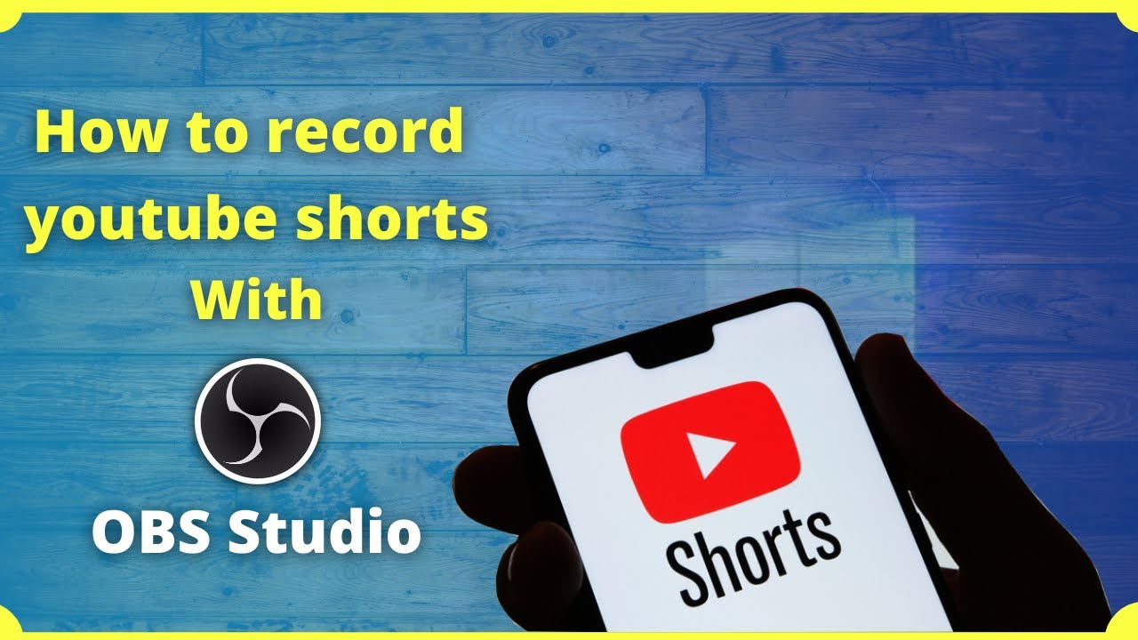 How To Record YouTube Shorts Video With OBS Studio | Digi Tuition
