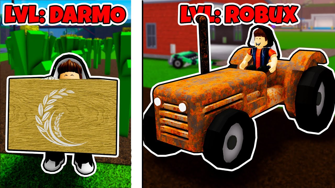 POTĘŻNY TRAKTOR ZA ROBUX - Roblox Farming And Friend