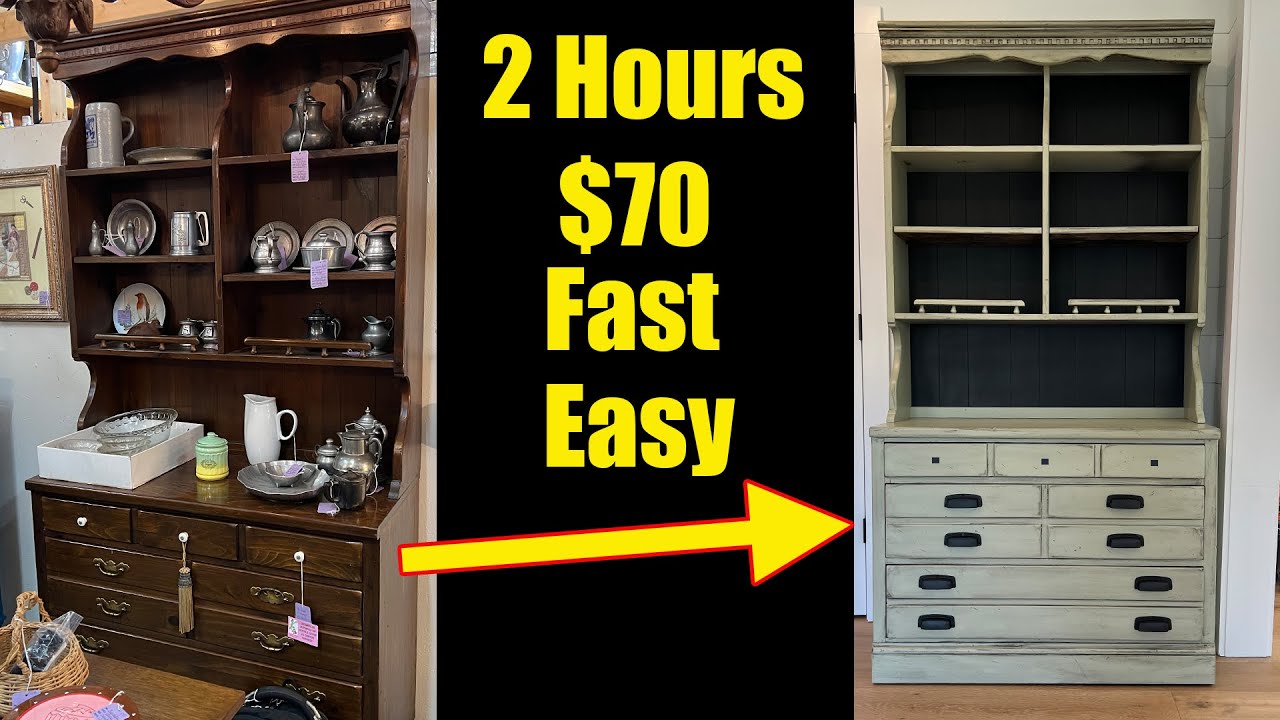 Painting Furniture to Look Antique Fast and Easy