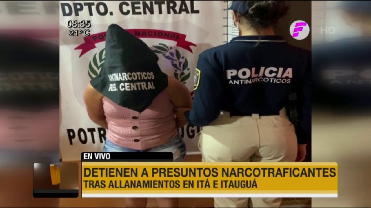 Detienen a presuntos narcotraficantes en Central
