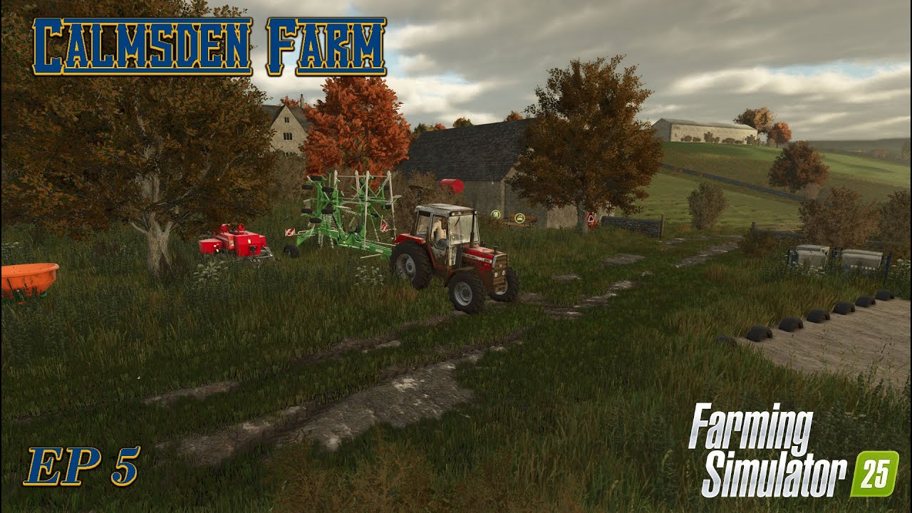 Ep 5 - Lets Make Some Silage - Calmsden Farm/Oak Bridge Farm FS25