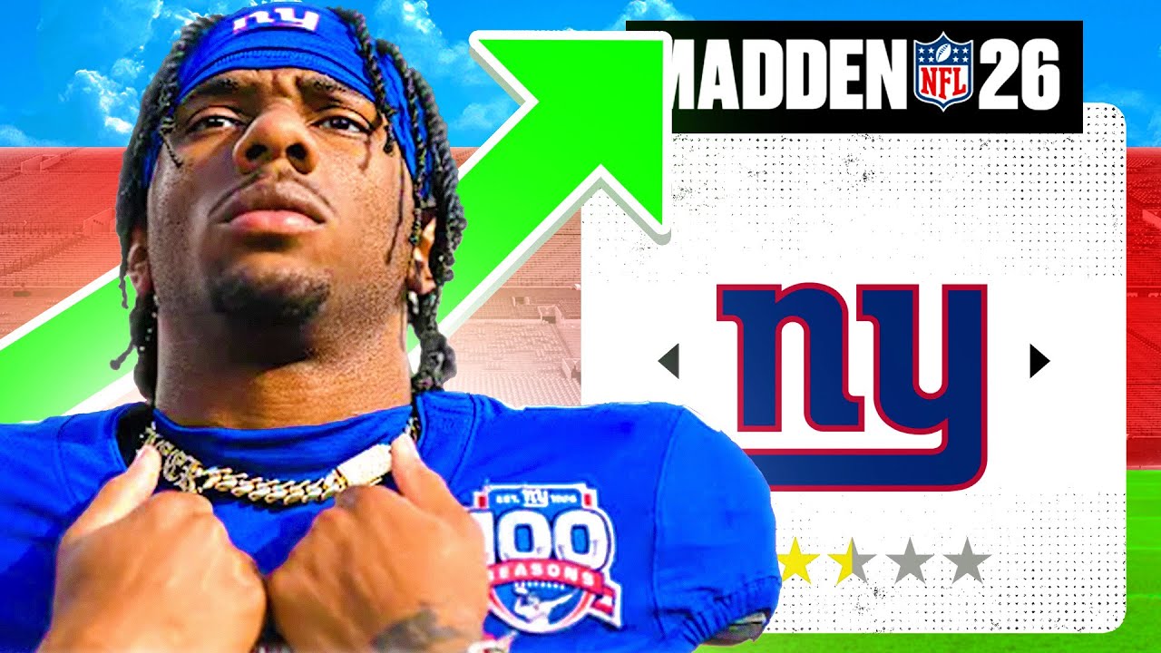I Rebuilt The New York Giants In Madden 26!