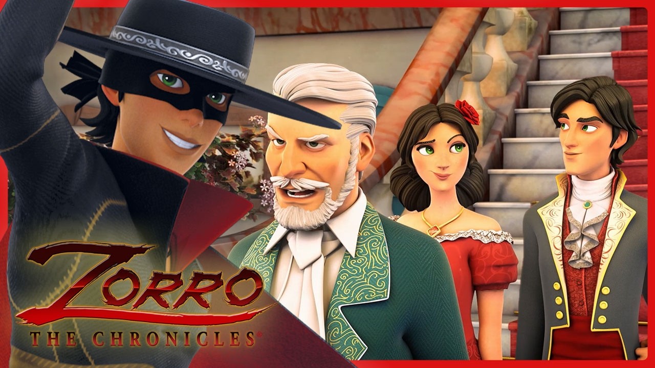 Zorro Debe Proteger a su Familia Sin Ser Desenmascarado | Compilación | ZORRO, El héroe enmascarado